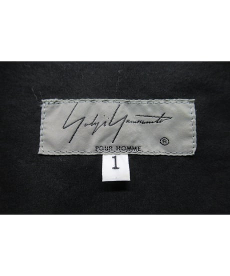 19ss yohji yamamoto pour homme デザインロングブラウス（HH-B05-001）