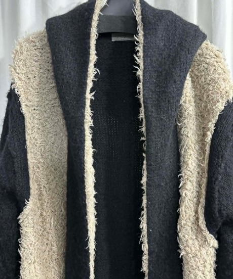 2013AW yohji yamamoto pour homme フーテッドロングカーディガン（HQ-K76-189）