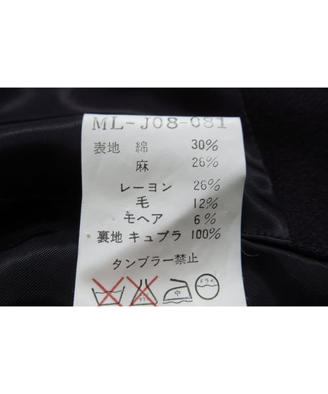 Y’s for men yohji yamamoto ４つボタン フラップポケットデザインジャケット（ML-J08-081）