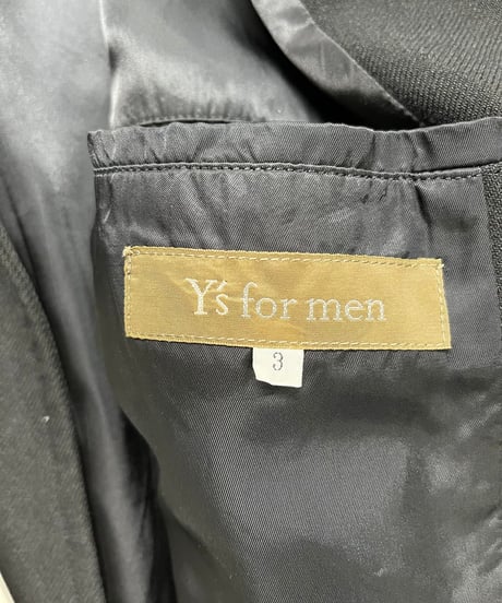 Y's for men yohji yamamoto ダブルジッパーデザインジャケット（ML-J24-081）