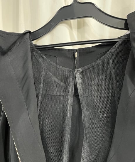 チュール付き 1994SS yohji yamamoto femme vintage デザインドレス（FT-D56-813）