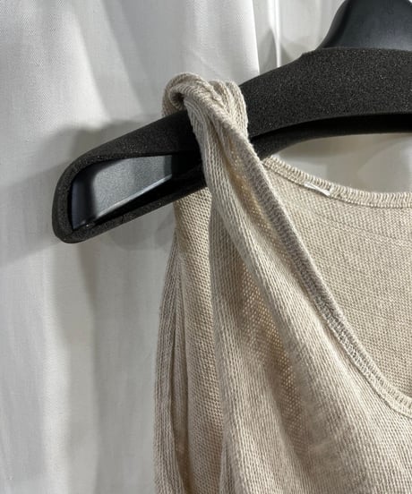 Y's yohji yamamoto ノースリーブ デザインワンピース（YB-T05-361）