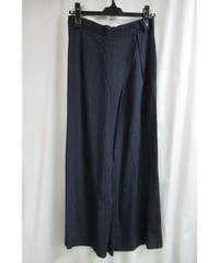 80's SAMPLE yohji yamamoto femme vintage 紺 ラップワイドパンツ P04-200