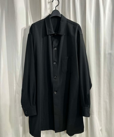 2018SS yohji yamamoto pour homme シンプルロングブラウス（HW-B46-100）