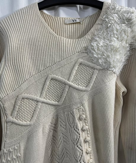 Y's yohji yamamoto デザインセーター（YL-K30-147）