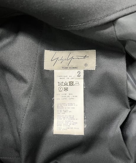 2019AW yohji yamamoto pour homme ワイドパンツ（HC-P24-100）