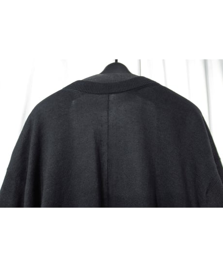 Y’s yohji yamamoto  ボタンレス パチポケットデザイン ロングカーディガン（YH-K61-084）