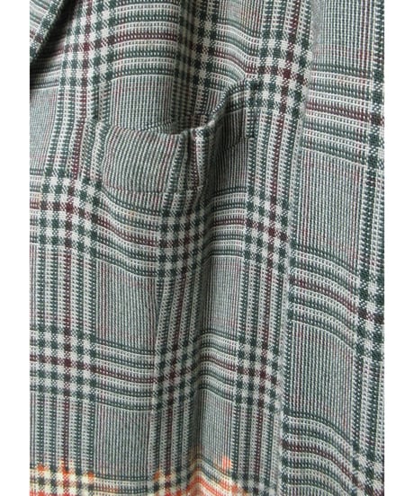 激レア AD1993 COMME des GARCONS HOMME PLUS 脱色 グレンチェック ベスト付きジャケット PJ-04022M