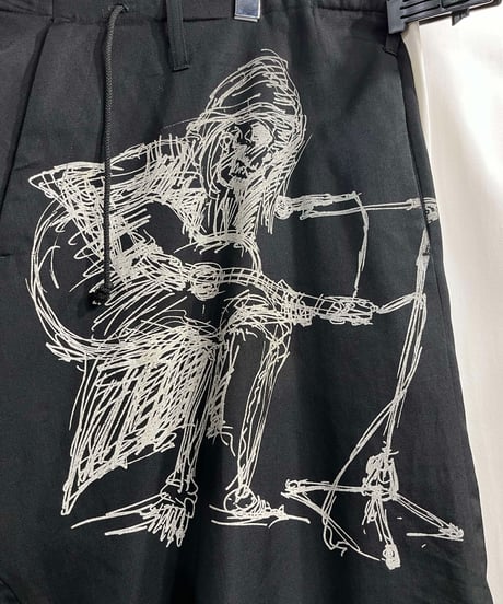 2016SS yohji yamamoto pour homme スカルプリント セットアップ（HO-J13-101ST）