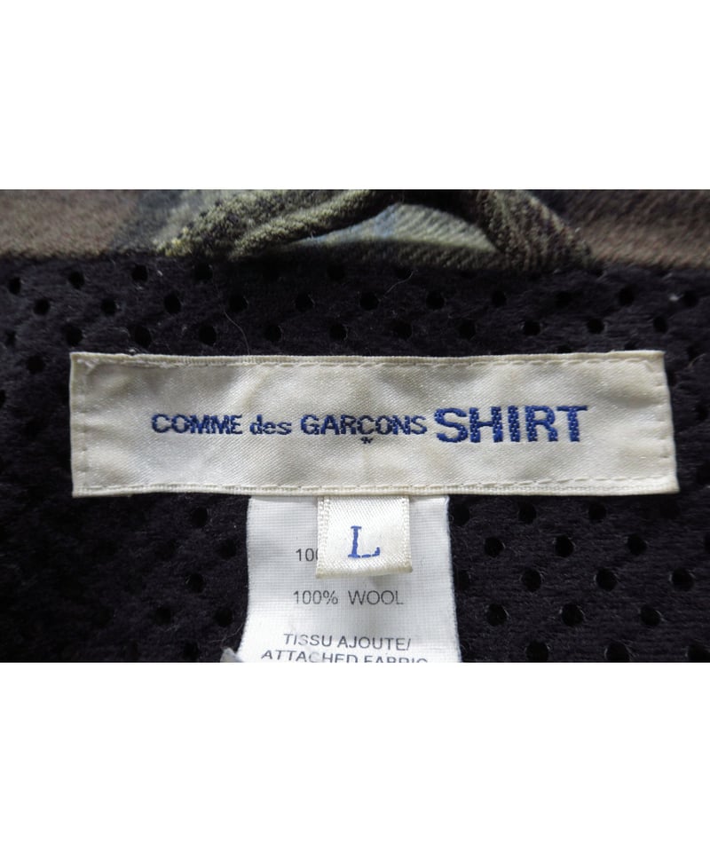 COMME des GARCONS SHIRT チェックデザインブルゾン(W13150) | COMME des GARCONS SHIRT チェックデザインブルゾン(W13150) |