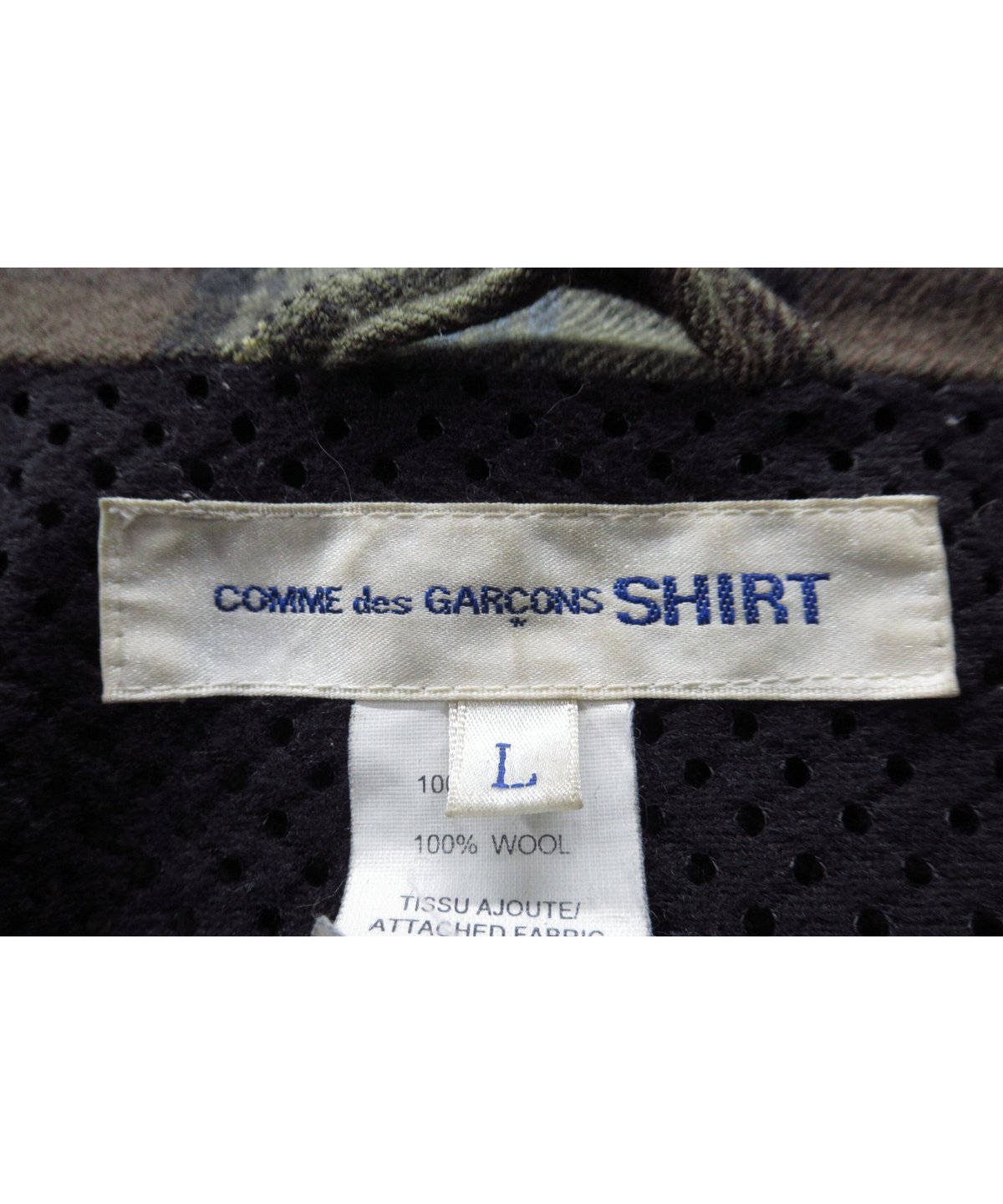 COMME des GARCONS SHIRT チェックデザインブルゾン(W13150) | COMME des GARCONS SHIRT チェックデザインブルゾン(W13150) |