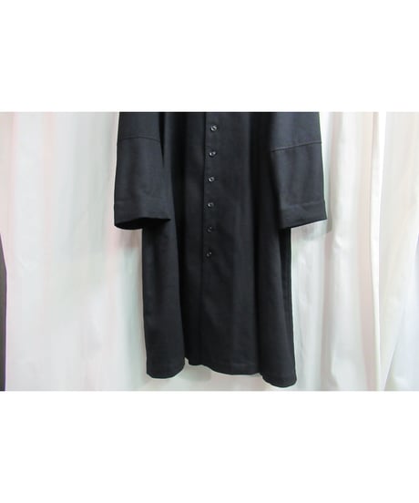 18aw yohji yamamoto pour homme フード付Aラインドレス HV-D38-105