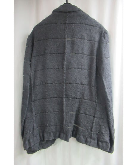 AD2004 COMME des GARCONS HOMME PLUS グレー 縮絨 デザインジャケット PN-J008