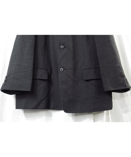 90’s Y’s for men yohji yamamoto vintage 麻 フラップポケットデザインジャケット（MJ-J03-303）