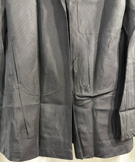 yohji yamamoto +NOIR ストライプシンプルジャケット（NU-J09-407）