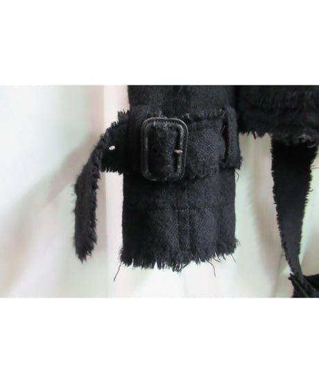 AD2004 JUNYA WATANABE COMME des GARCONS MAN フリンジデザインショートブルゾン UN-J007