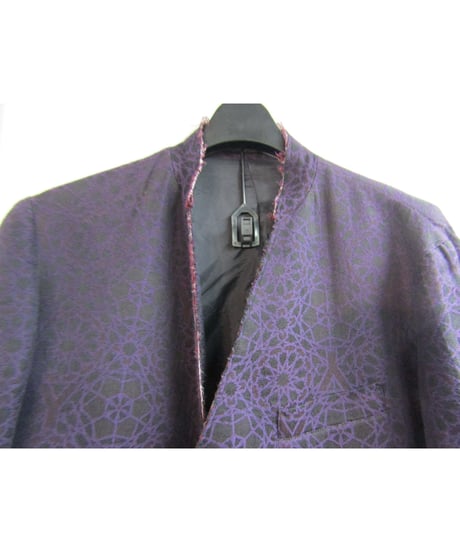 15ss yohji yamamoto pour homme 紫 ラップパンツセットアップ HU-J07-012