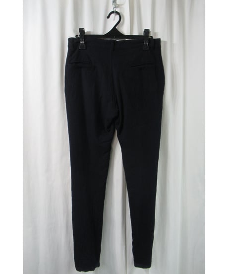 Y's yohji yamamoto 紺 ストレートパンツ YY-P14-109