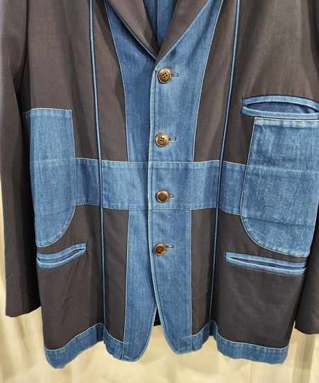1996aw yohji yamamoto pour homme vintage リバーシブル アーマージャケット  (HG-J40-801)