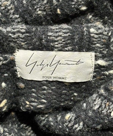2014AW yohji yamamoto pour homme  ニット（HF-K27-197）