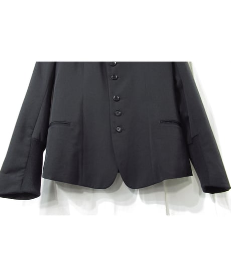 未使用タグ付き Y’s yohji yamamoto 多釦 袖リブデザインジャケット（YP-J04-100）