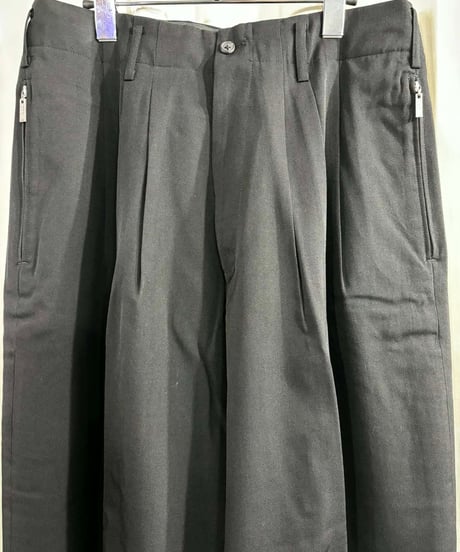 2001SS yohji yamamoto pour homme ファスナーポケットパンツ（HX-P65-100）
