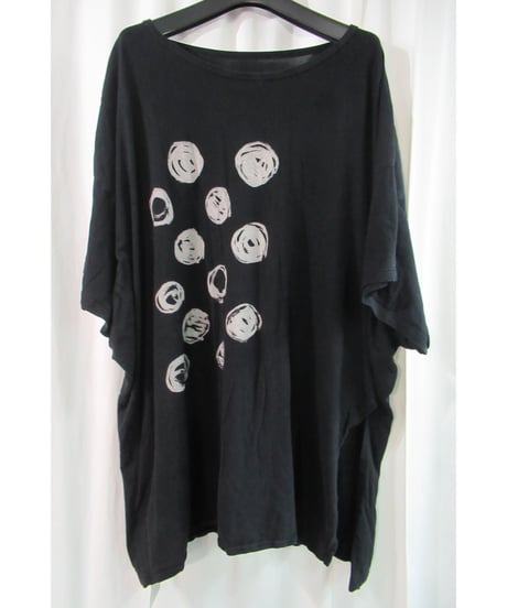 19ss BLACK Scandal yohji yamamoto +noir  抜染デザインカットソー NH-T18-086