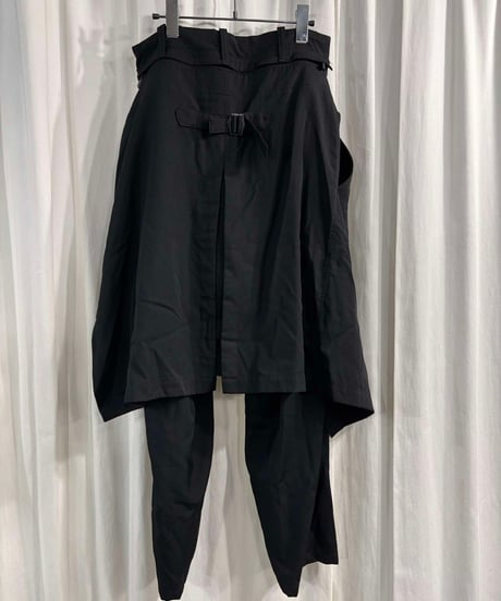 2017aw yohji yamamoto POUR HOMME 着脱ラップパンツ （HK-P25-100）