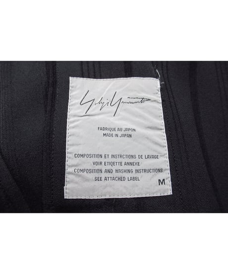 93aw yohji yamamoto femme vintage ストライプ 襟変形デザインジャケット（FP-J17-155）