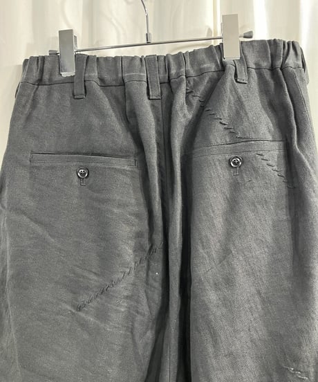 2022SS yohji yamamoto pour homme デザインサルエルパンツ（HG-P14-800）
