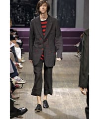 05ss yohji yamamoto pour homme 赤ボタン ステッチデザインセットアップ（HY-J60-801/HY-P61-801)