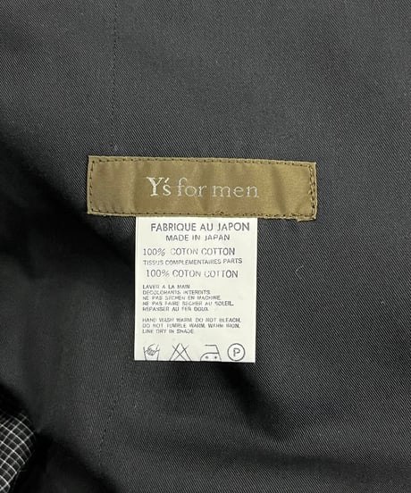 未使用 Y's for men yohji yamamoto ピンストライプワイドパンツ（MZ-P11-800）