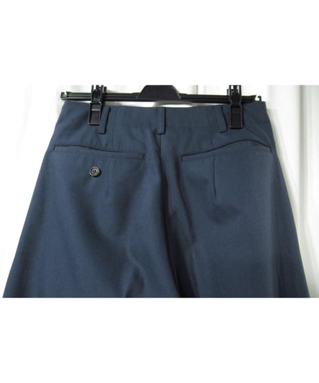 80’s yohji yamamoto pour homme vintage 紺 シンプルテーパードパンツ（HP-2）