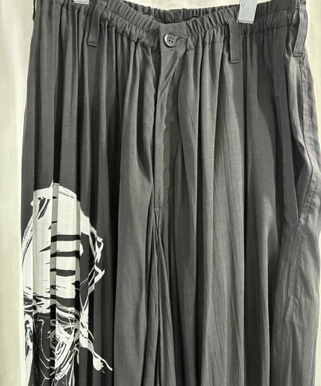 BLACK Scandal yohji yamamoto レーヨン ロングスカート（NH-S17-206）