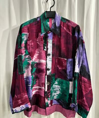 Y's ピンク yohji yamamoto レーヨン ブラウス（YV-B44-232）