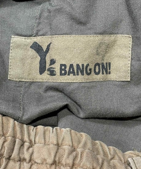 Y's BANG ON! yohji yamamoto サルエルパンツ（YA-P09-051）