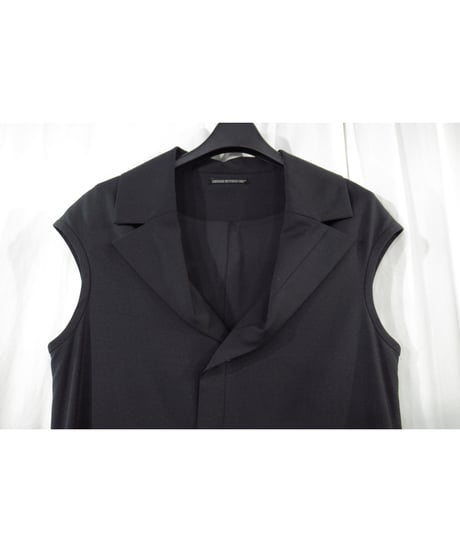 yohji yamamoto +noir スリーブレス ロングワンピース（NJ-D14-195）