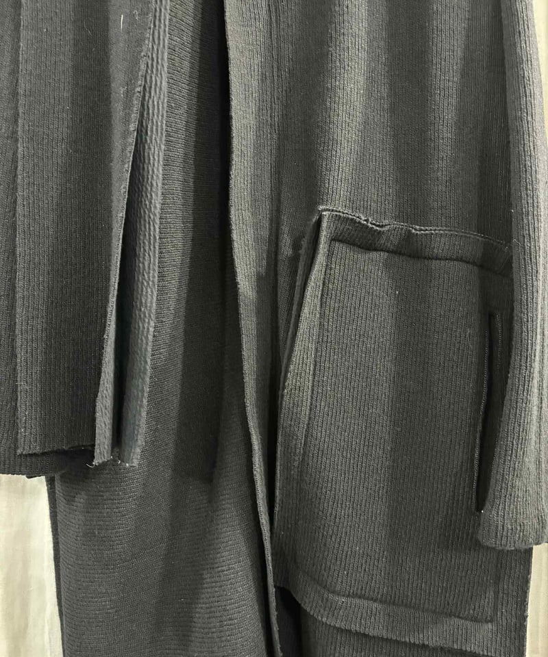 2020AW yohji yamamoto pour homme ストール付きロングニット（H