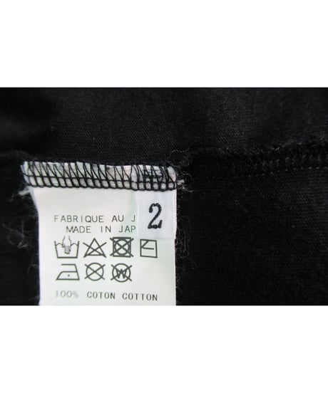 yohji yamamoto +noir BLACK and BLACK 変形襟デザインシャツジャケット ND-T83-067