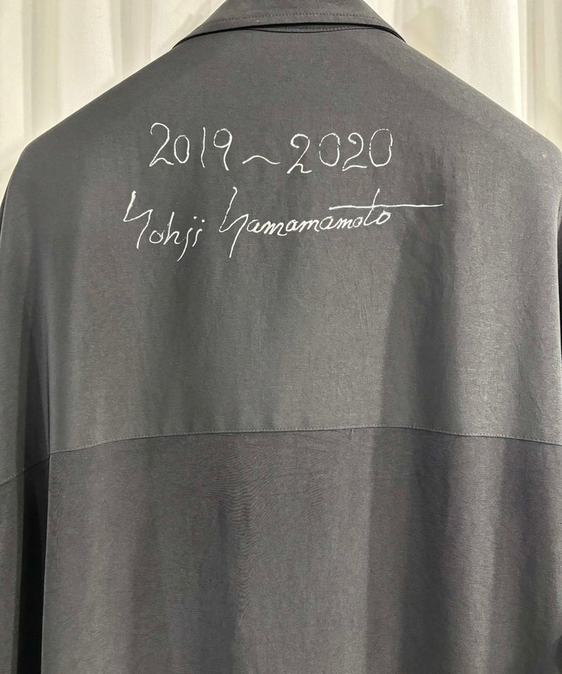 2020SS yohji yamamoto pour homme シグネチャーペイントロングブ 2020SS yohji yamamoto pour homme シグネチャーペイントロングブ