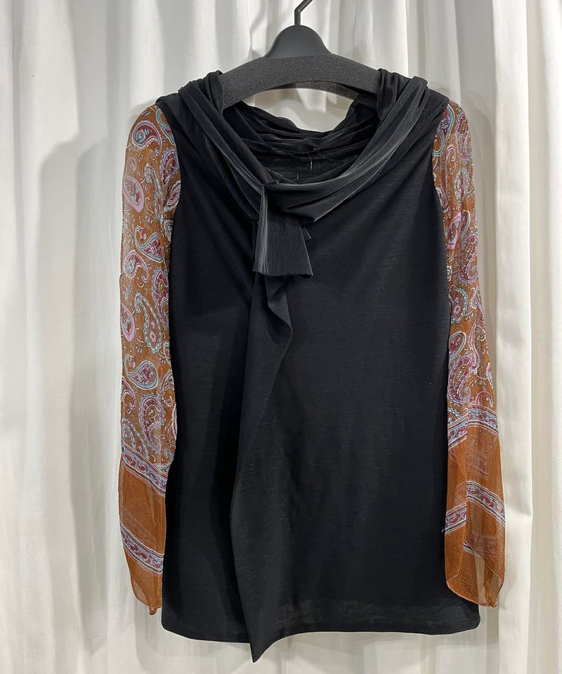 2002SS yohji yamamoto femme デザインブラウス（FE-B14-801