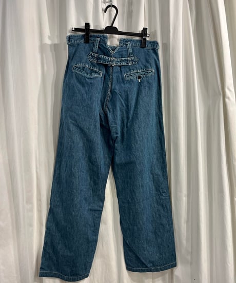 Y's for men yohji yamamoto サスペンダーデニムパンツ（ME-P25-065）