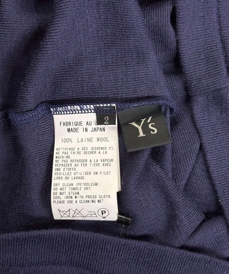 Y's yohji yamamoto 長袖カットソー（YL-T25-565）