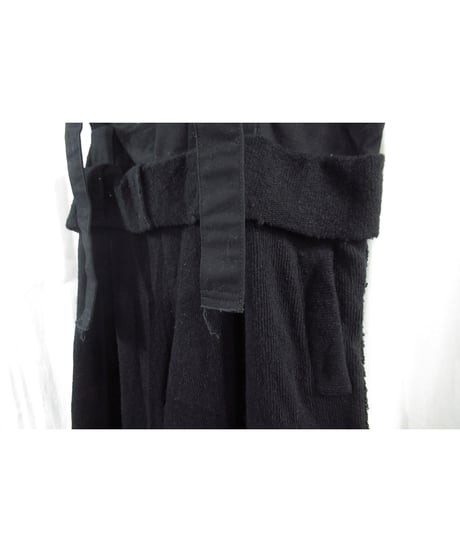 Y’s yohji yamamoto 切替えデザイン ワイドサロペットパンツ（YJ-T78-193）