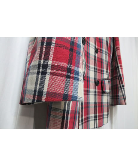 13aw yohji yamamoto pour homme チェックデザインセットアップ（HQ-J38-021/HQ-P26-021）