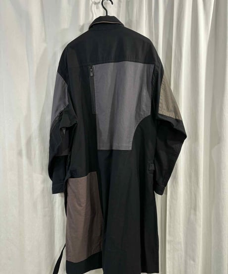 美品 2021AW yohji yamamoto pour homme ロングブラウス（HW-B57-035）