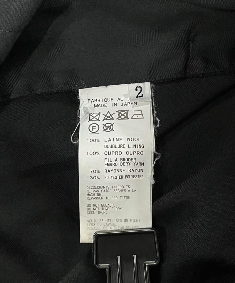 2018AW yohji yamamoto pour homme 1990SS REPLICA 2018AW yohji yamamoto pour homme 1990SS REPLICA
