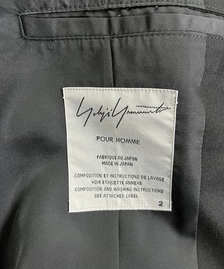 2012SS yohji yamamoto pour homme デザインジャケット（HX-J28-100）