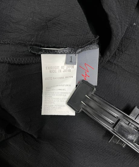 2009SS yohji yamamoto +NOIR ラップロングスカート（NV-S18-211）