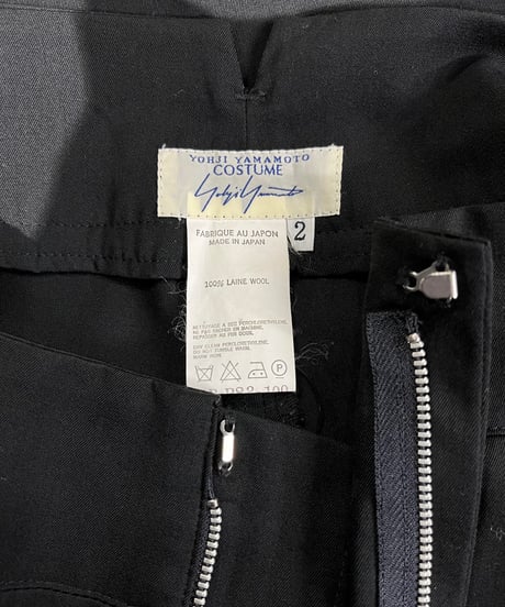2006AW yohji yamamoto COSTUME デザインパンツ（FB-P83-100）